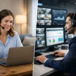 Gestión atención híbrida con control operativo