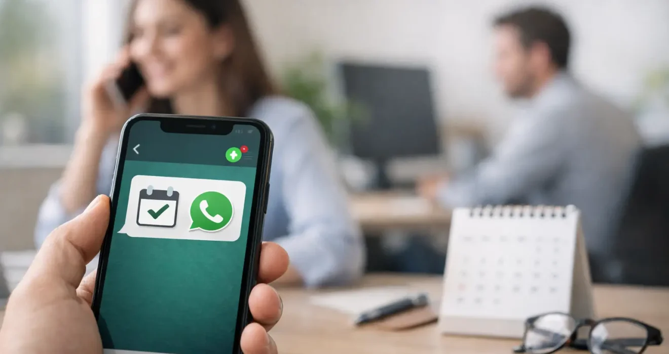 Recordatorios de citas por WhatsApp que reducen ausencias